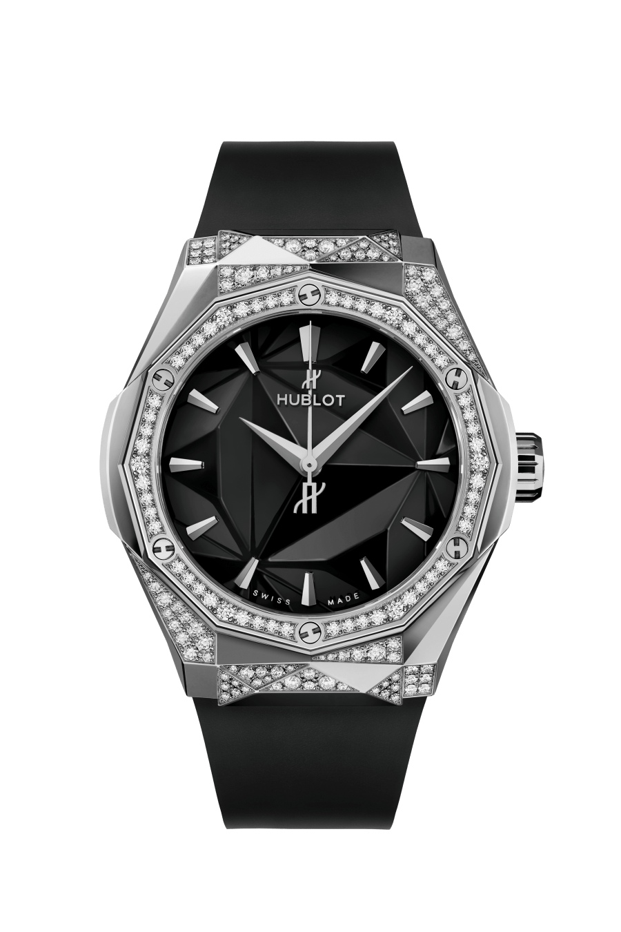 Hublot Classic Fusion Orlinski Titanium & Diamonds Unisex Watch - Premium Luxury Product