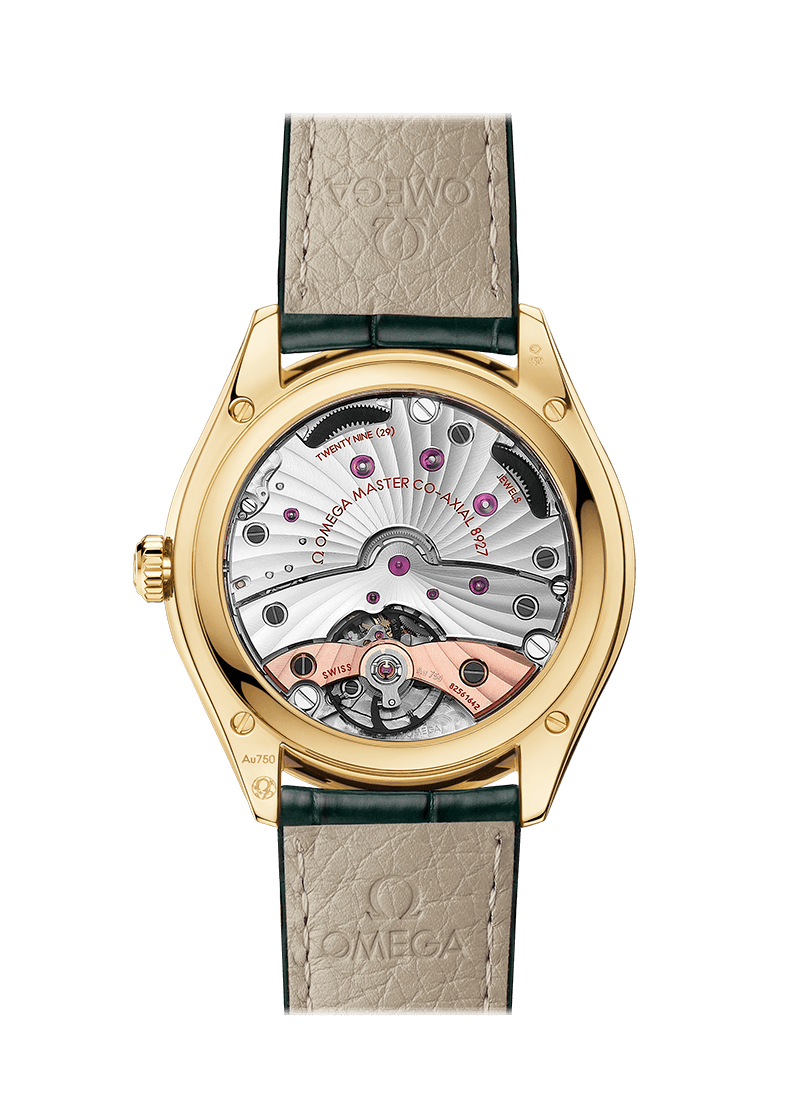 Omega De Ville Tresor Co?Axial Master Chronometer 18K Yellow Gold Man's Watch - Premium Luxury Product