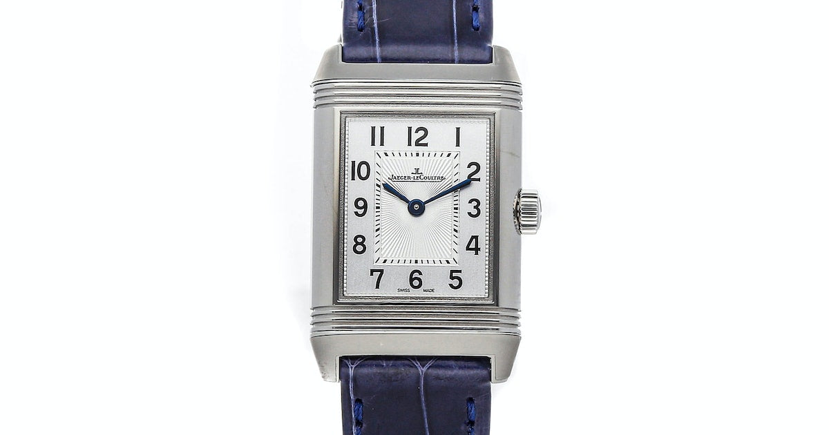 Jaeger-Lecoultre Reverso Classic Duetto Stainless steel & Diamonds Lady's Watch