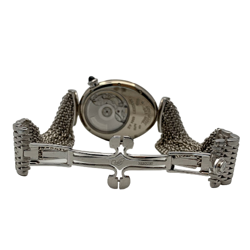 Breguet Reine De Naples Moon Phase 18K White Gold & Diamonds Ladies Watch - Premium Luxury Product