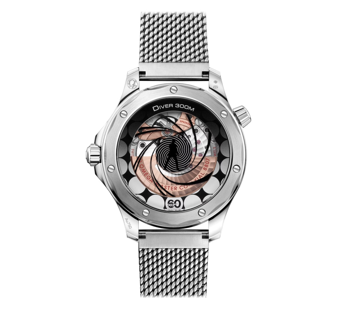 Omega Seamaster Diver 18K Canopus Gold™ & Diamonds Men's Watch - Premium Luxury Product