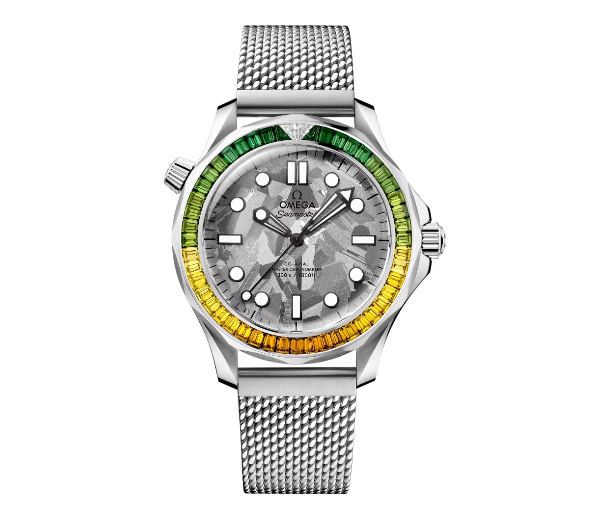 Omega Seamaster Diver 18K Canopus Gold™ & Diamonds Men's Watch - Premium Luxury Product