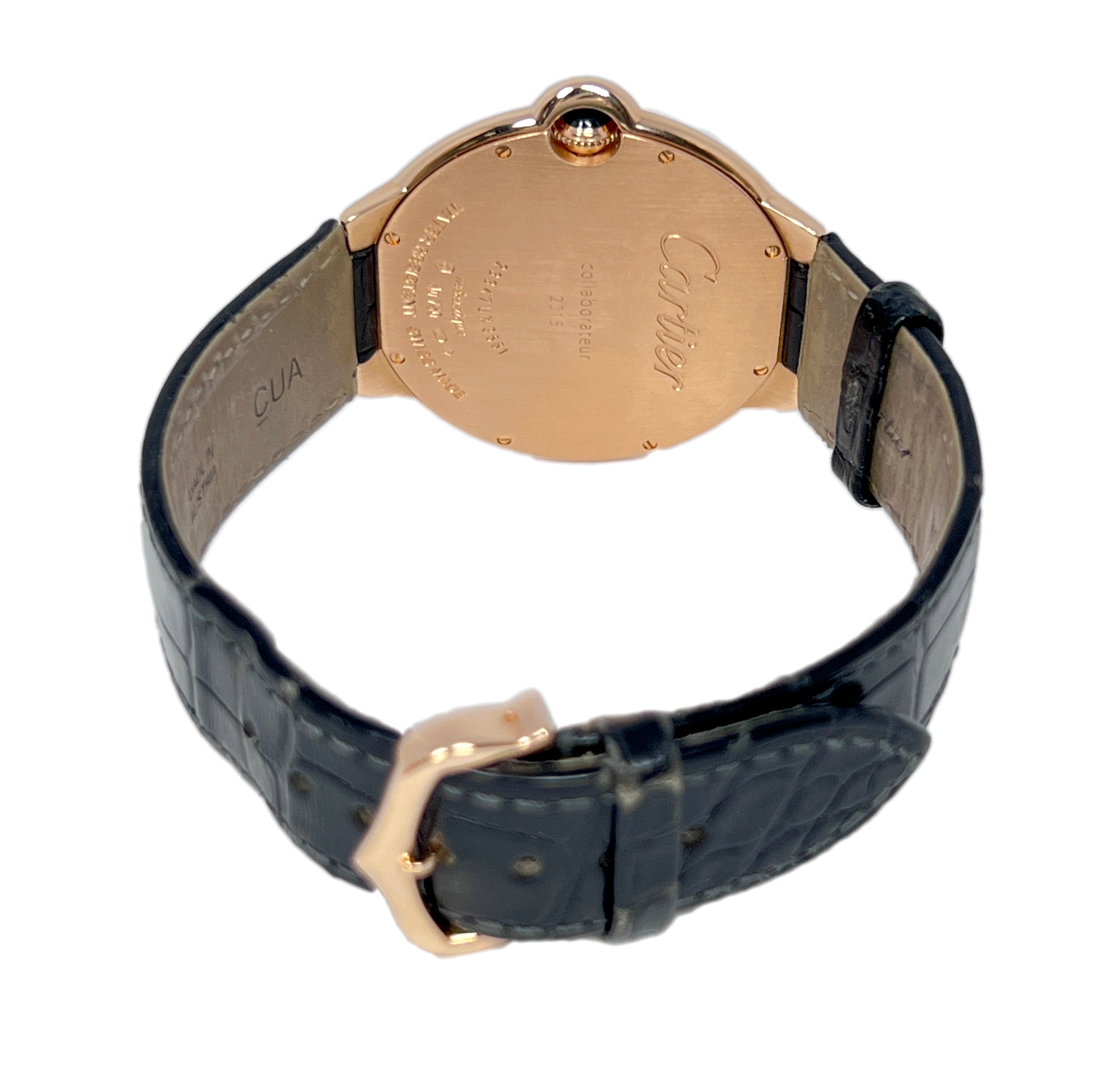 Cartier Ballon Bleu “LC” 18K Rose Gold Unisex Watch