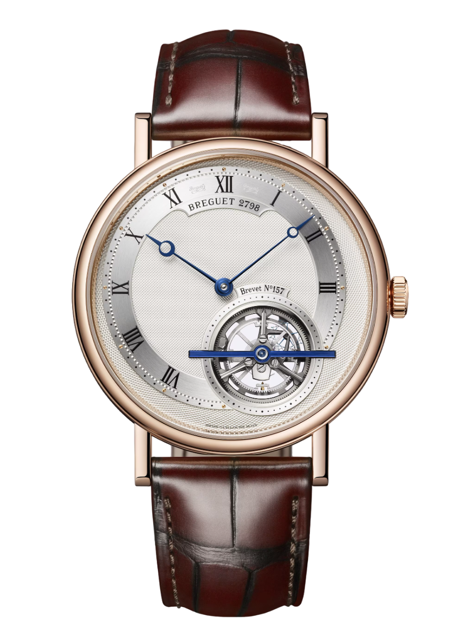 Breguet Classique Complications Tourbillon 18K Rose Gold Men's Watch - Premium Luxury Product