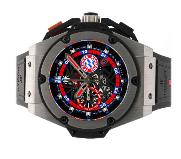 Hublot Big Bang King Power Bayern Munich Limited Edition Titanium Mens Watch