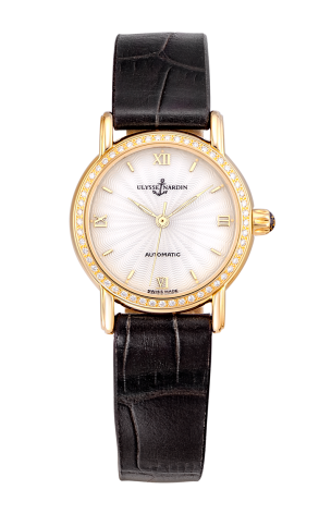 Ulysse Nardin San Marco Chronometer 18K Yellow Gold & Diamonds Lady's Watch