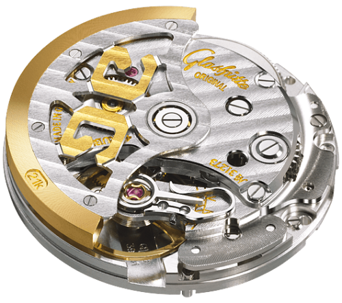 Glashutte Original Lady Collection Serenade Stainless steel & 18K Rose Gold Lady's Watch - Premium Luxury Product