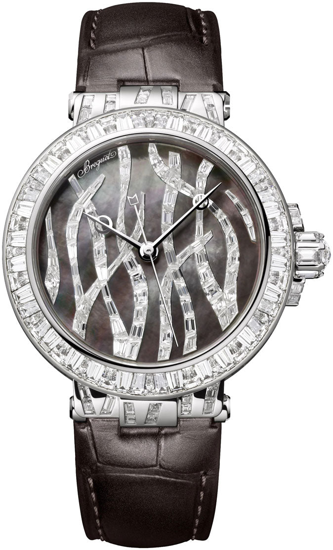 Breguet Marine Haute Joaillerie 18K White Gold Lady's Watch - Premium Luxury Product