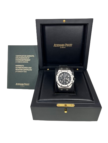 Audemars Piguet Royal Oak Offshore Chronograph Stainless Steel Mens Watch - Premium Luxury Product