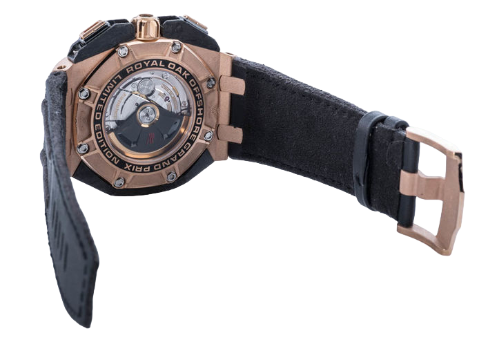 Audemars Piguet Royal Oak Offshore Grand Prix Chronograph 18K Rose Gold & Carbon Men's Watch - Premium Luxury Product