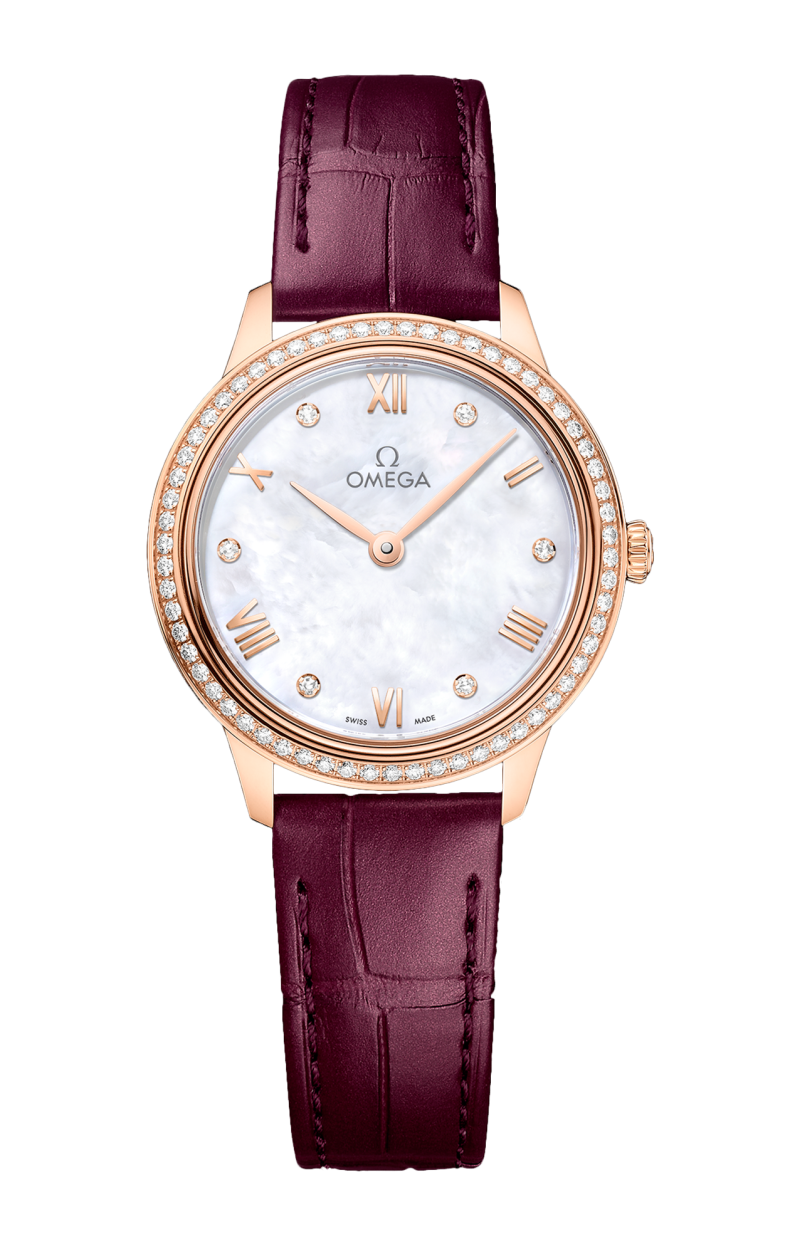 Omega De ville Prestige 18K Sedna™ Gold & Diamonds Lady's Watch - Premium Luxury Product