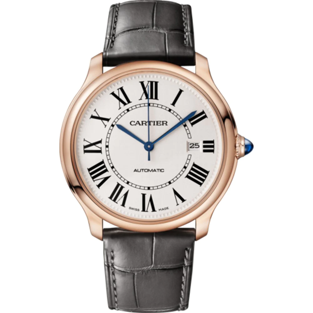 Cartier Ronde Louis Cartier 18K Rose Gold Man's Watch - Premium Luxury Product