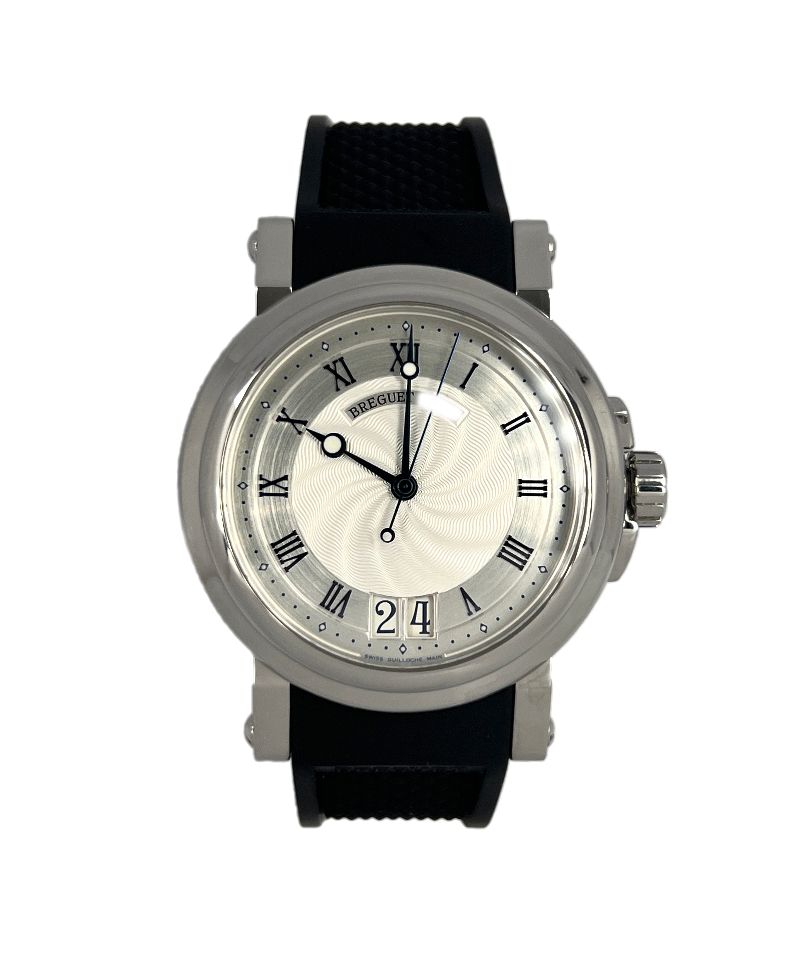 Breguet Marine Automatic Big Date Stainless Steel Men's Watch