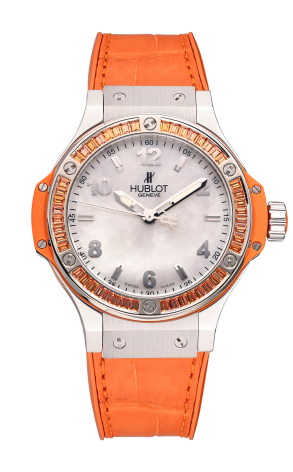 Hublot Big Bang 38 MM Tutti Frutti Stainless steel & Sapphires Lady's Watch - Premium Luxury Product
