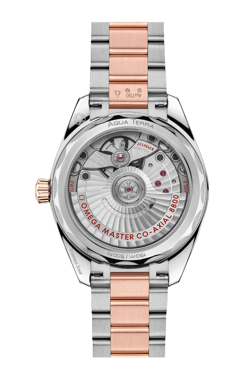 Omega Seamaster Aqua Terra Stainless steel & 18K Canopus Gold™ Unisex Watch - Premium Luxury Product