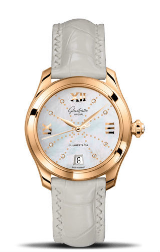 Glashutte Original Lady Collection Serenade 18K Rose Gold Lady's Watch - Premium Luxury Product