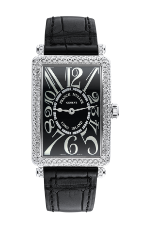 Franck Muller Long Island 18K White Gold & Diamonds Lady's Watch - Premium Luxury Product