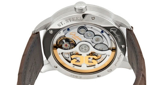 Glashutte Original Senator Excellence Panorama Date Stainless steel Men's Watch - Premium Luxury Product