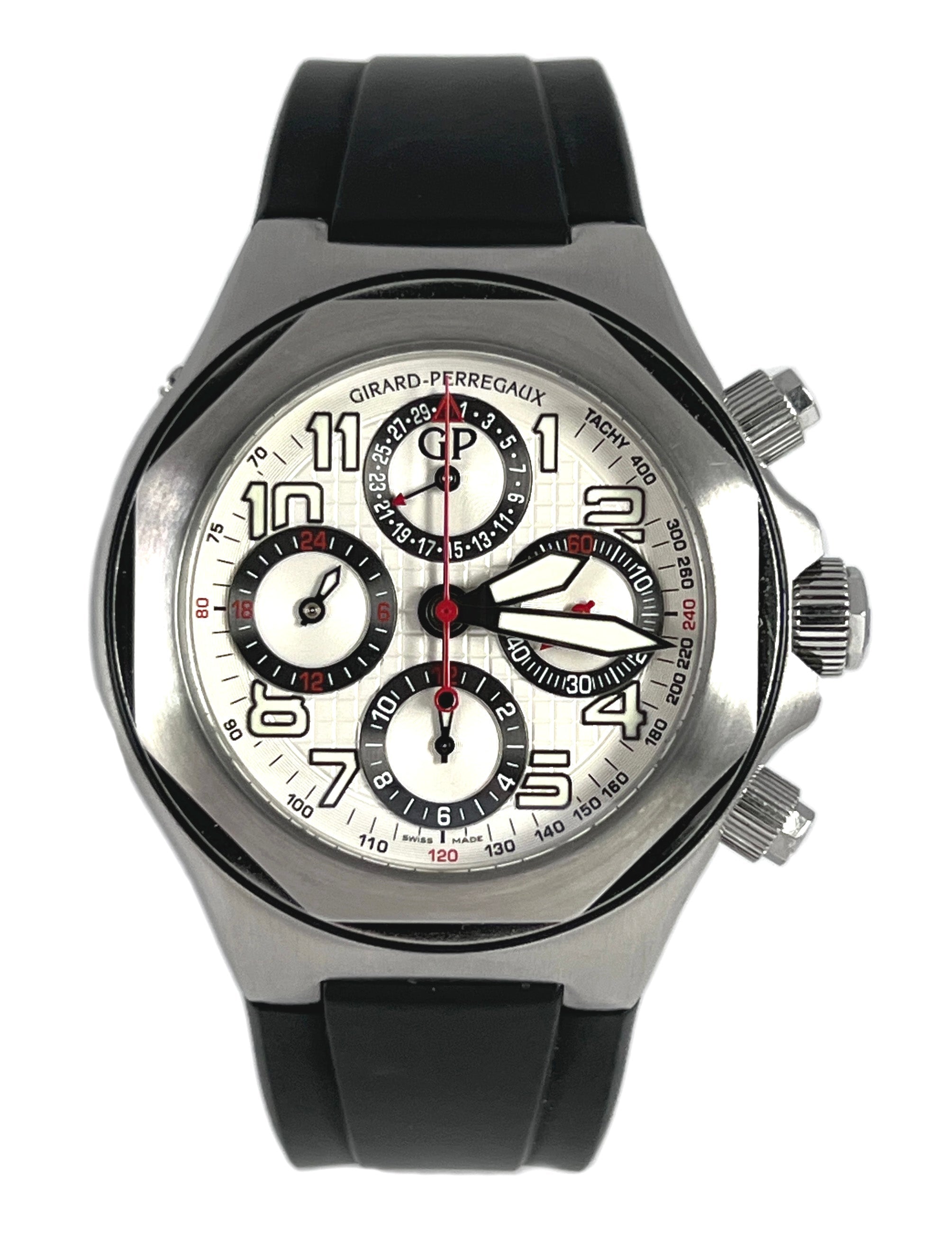 Girard Perregaux Laureato Evo 3 Chronograph Stainless steel Mens Watch