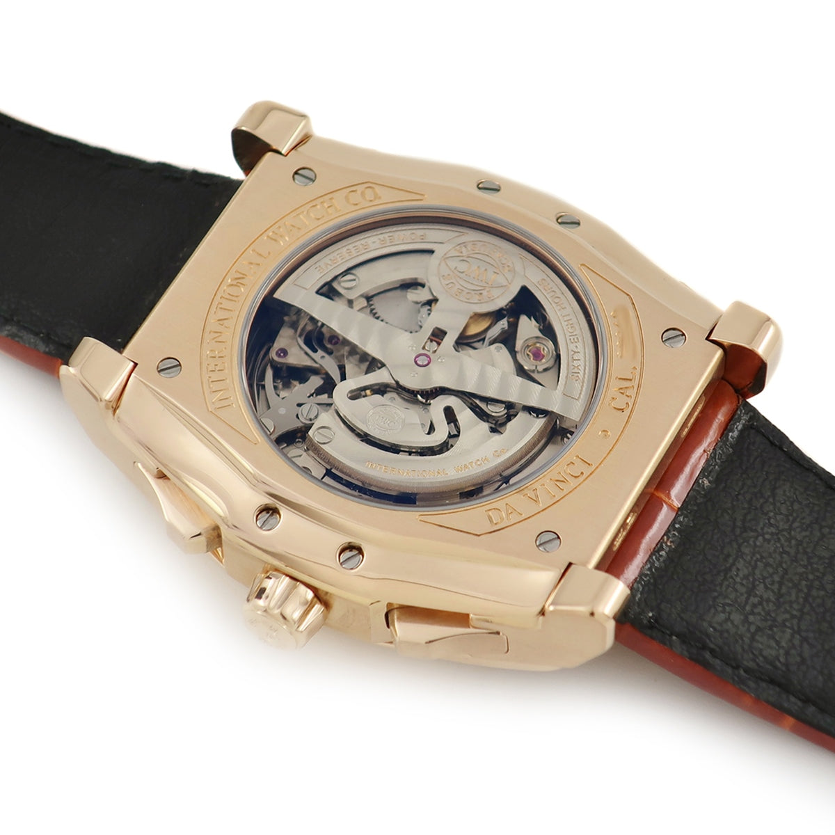 IWC Da Vinci Chronograph 18K Rose Gold Men's Watch - Premium Luxury Product