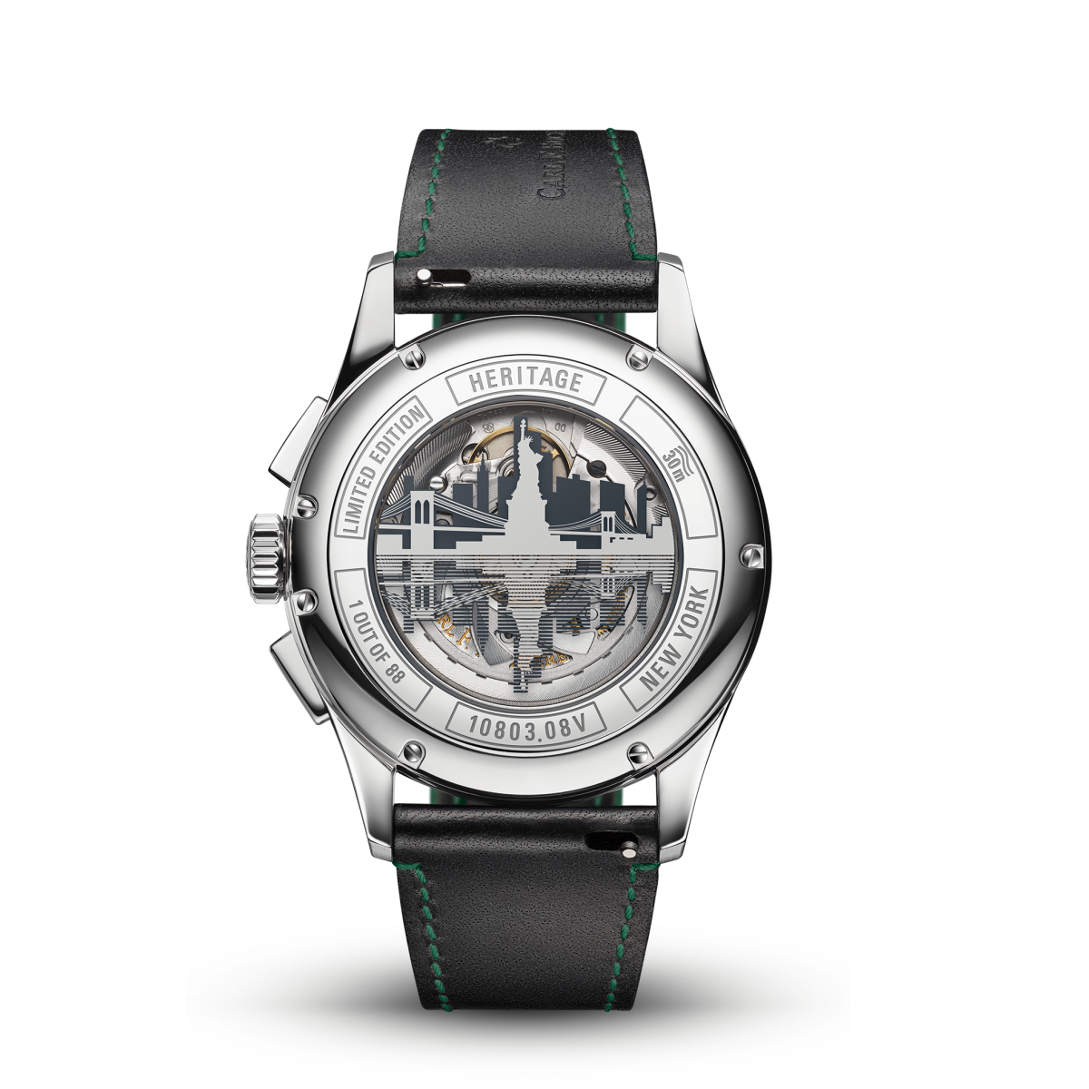 Carl F. Bucherer Haritage Chronograph Stainless steel Limited Edition Men's Watch - Premium Luxury Product