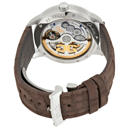 Glashutte Original Senator Excellence Panorama Date Moon Phase Stainless steel Men's Watch - Premium Luxury Product