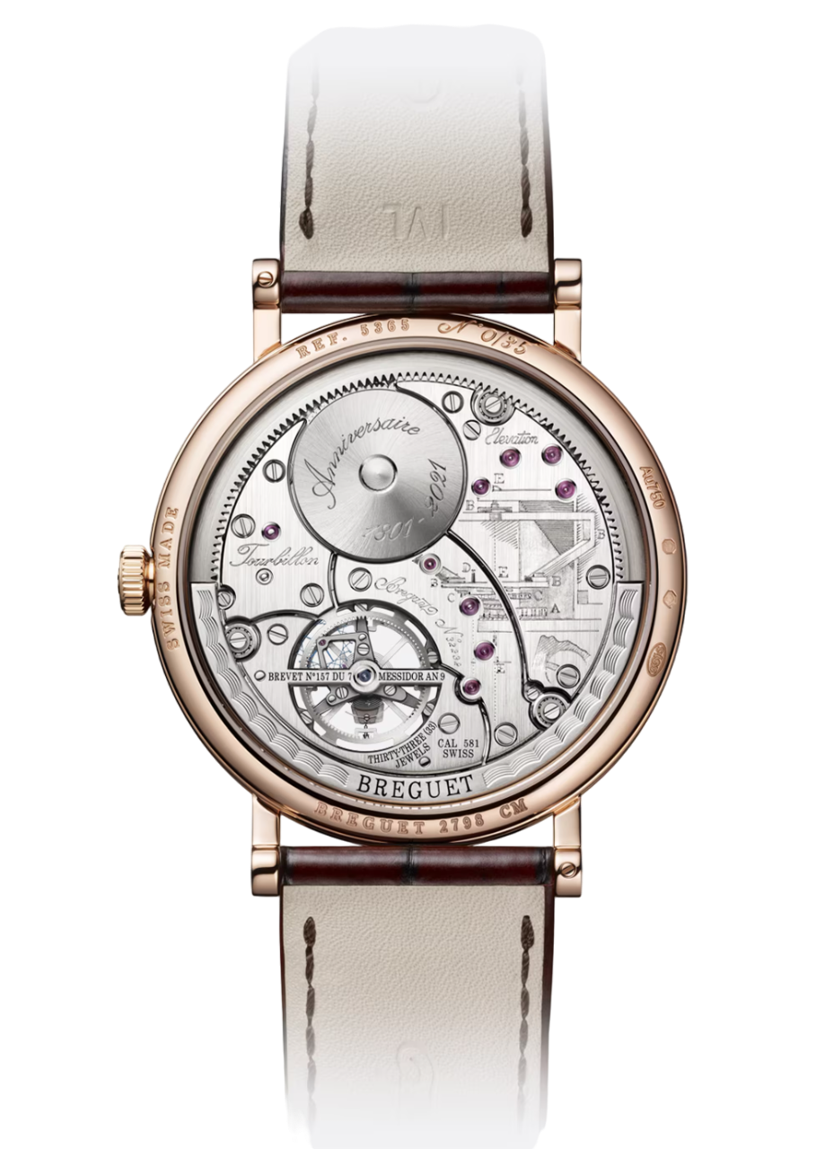 Breguet Classique Complications Tourbillon 18K Rose Gold Men's Watch - Premium Luxury Product