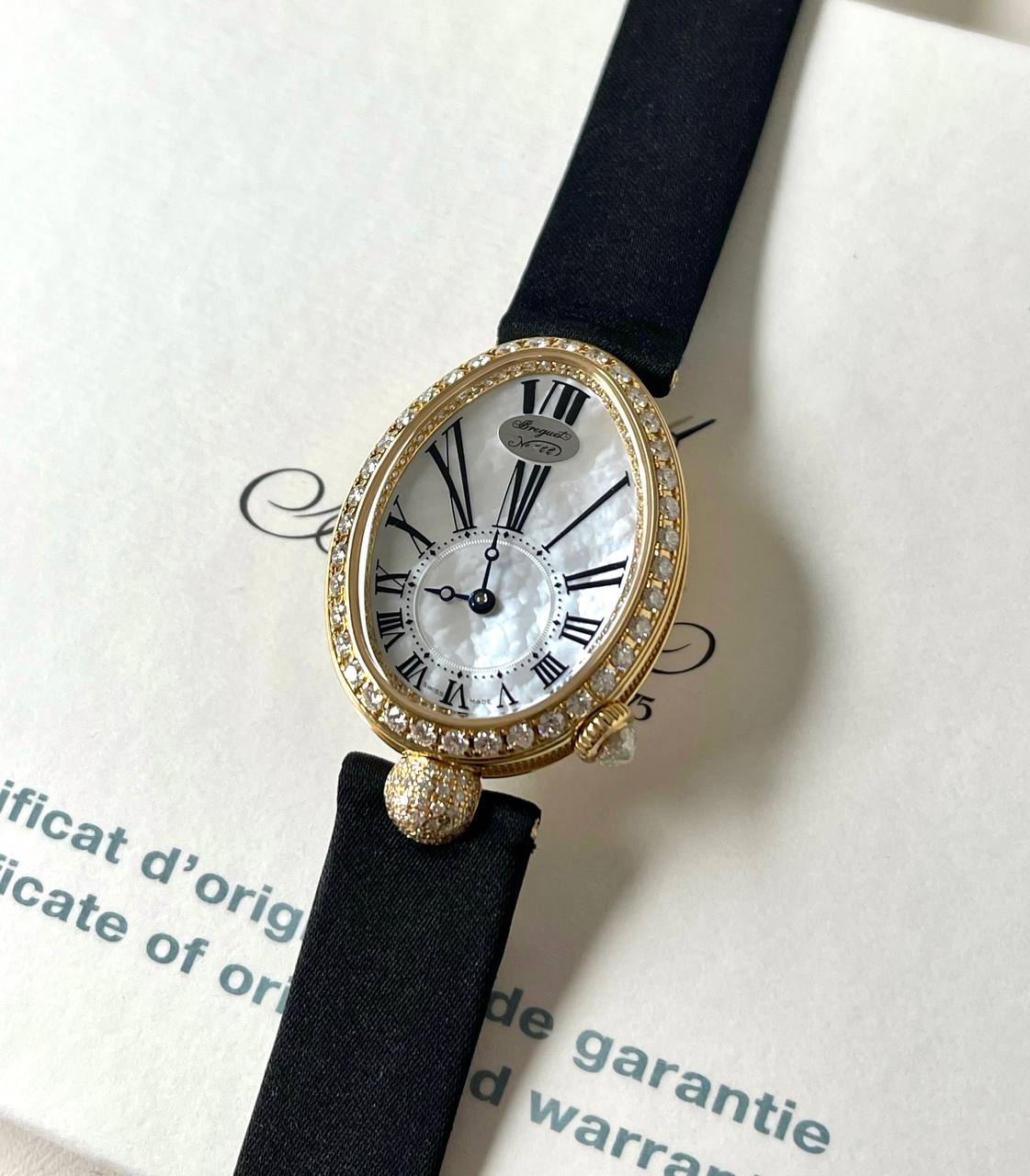 Breguet Reine de Naples 18K Yellow Gold & Diamonds Lady's Watch