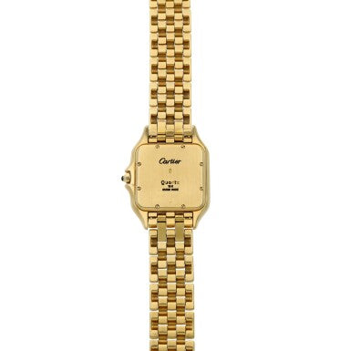 Cartier Panthere de Cartier Small 18K Yellow Gold & Diamonds Lady's Watch - Premium Luxury Product