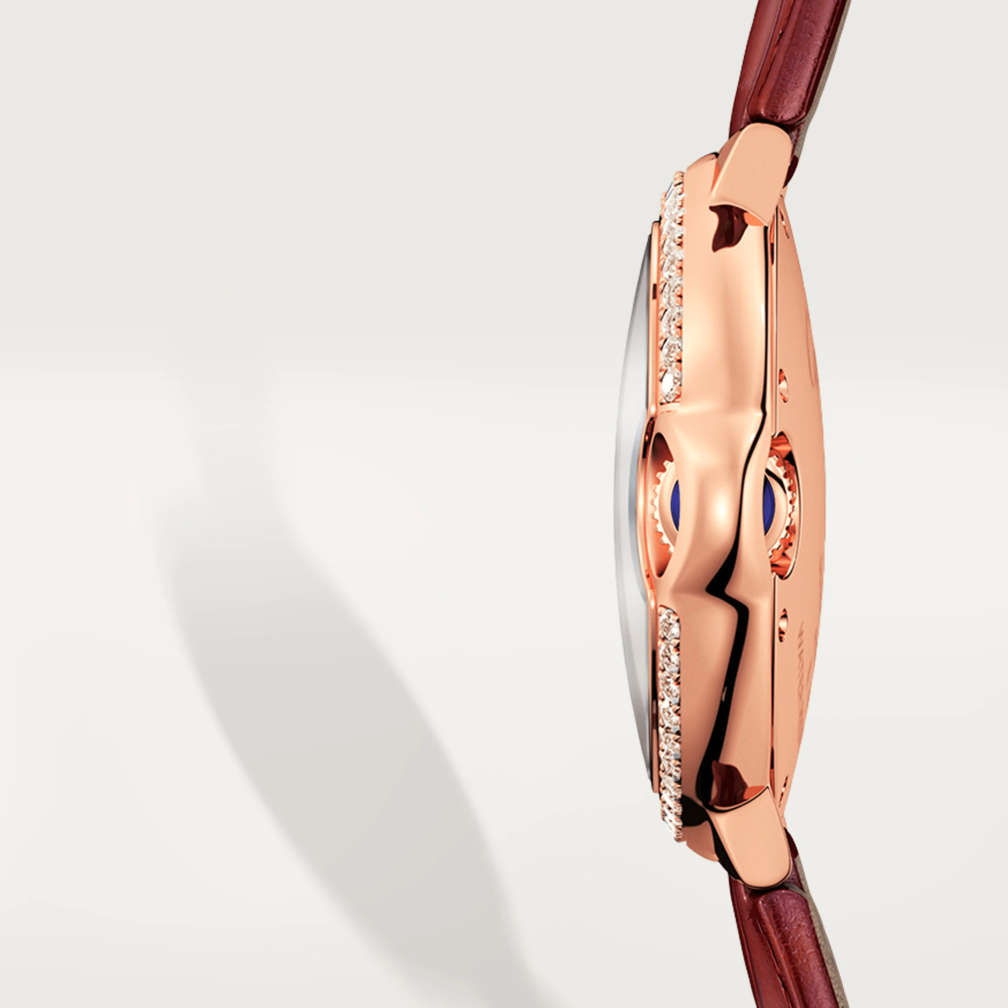 Cartier Ballon Bleu 40mm Rose Gold & Diamond Unisex Watch