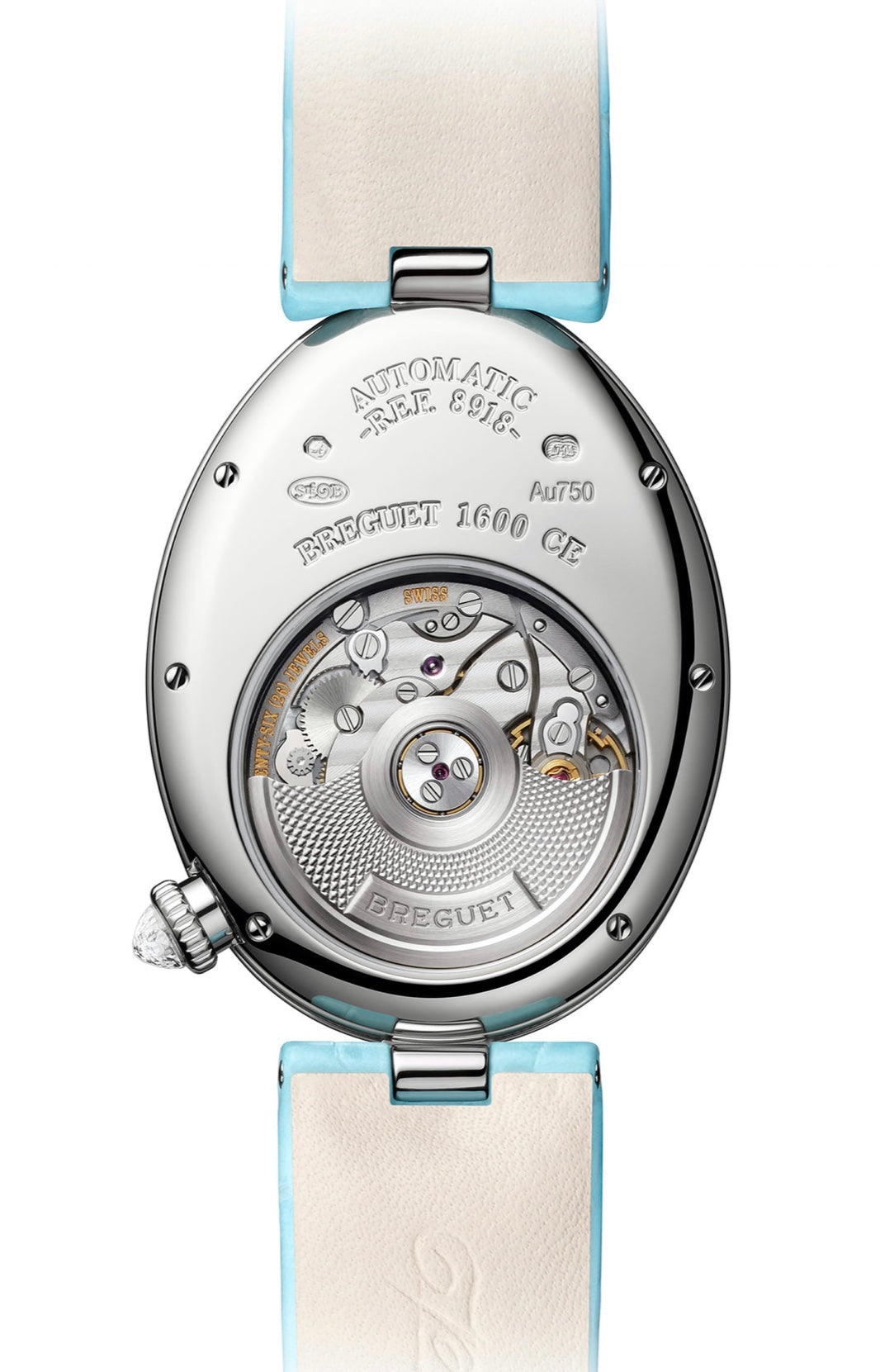 Breguet Reine de Naples 18K White Gold Lady's Watch - Premium Luxury Product