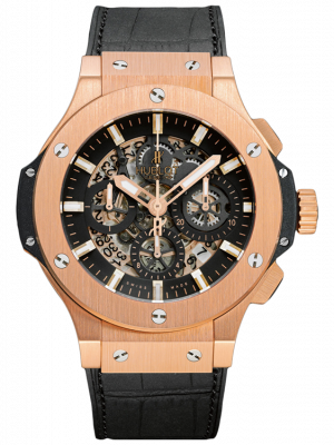 Hublot Big Bang Aero Bang Chronograph 18K Rose Gold Men's Watch - Premium Luxury Product