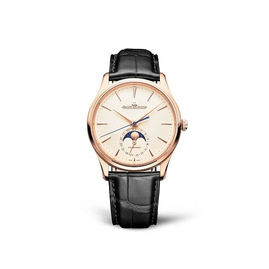 Jaeger-Lecoultre Master Ultra Thin Moon 18K Rose Gold Men's Watch - Premium Luxury Product