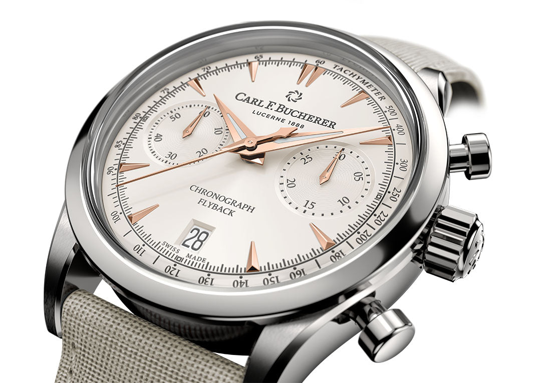 Carl F. Bucherer Manero Flyback Stainless steel Men's Watch