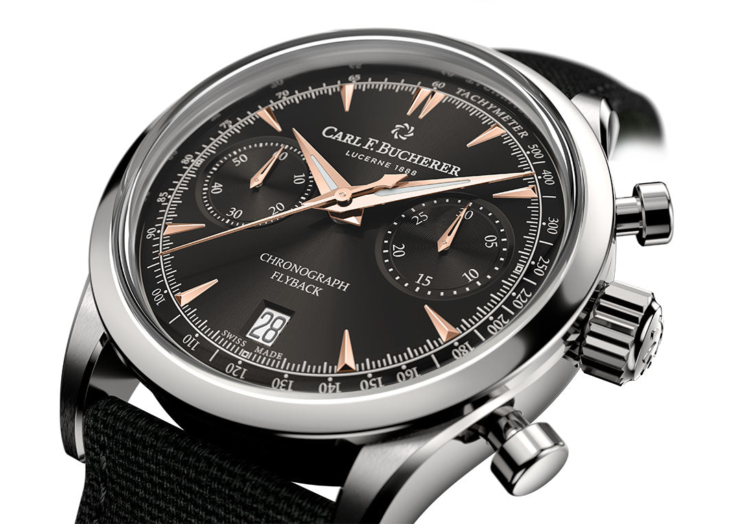 Carl F. Bucherer Manero Flyback Stainless steel Men's Watch