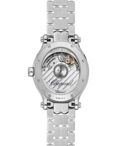 Chopard Happy Sport Oval Stainless Steel & Diamonds Ladies Watch
