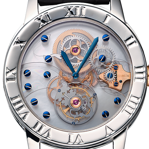 Corum Admirals Tourbillon Platinum 999 HPP Men's  Watch - Premium Luxury Product