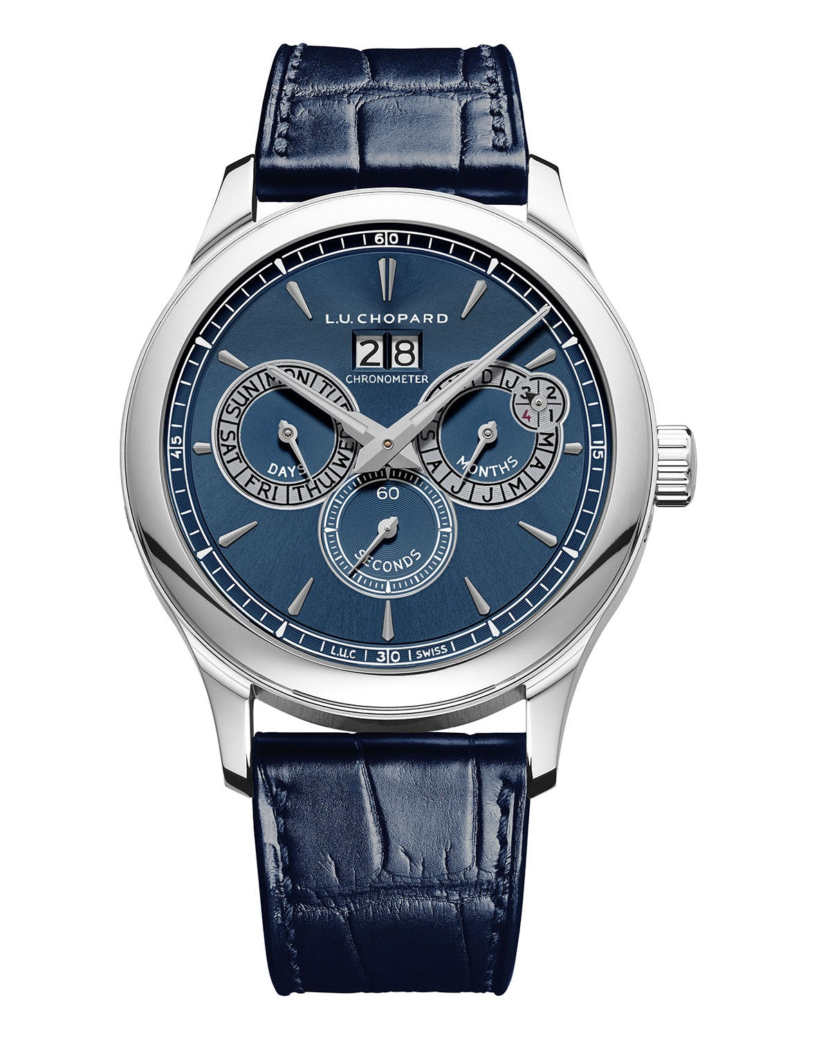 Chopard L.U.C. Complications Perpetual Twin Stainless steel Men`s Watch