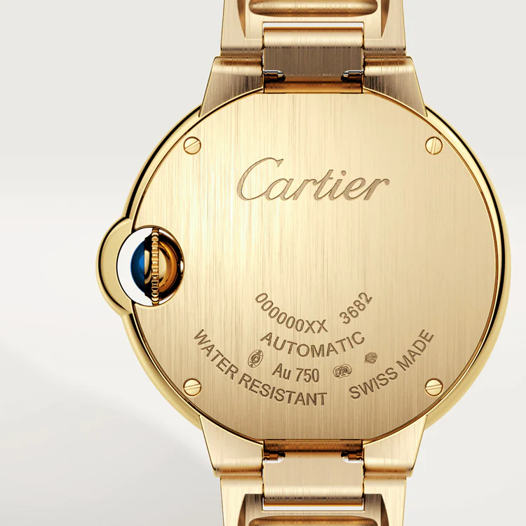 Cartier Ballon Bleu 18K Yellow Gold Lady's Watch - Premium Luxury Product