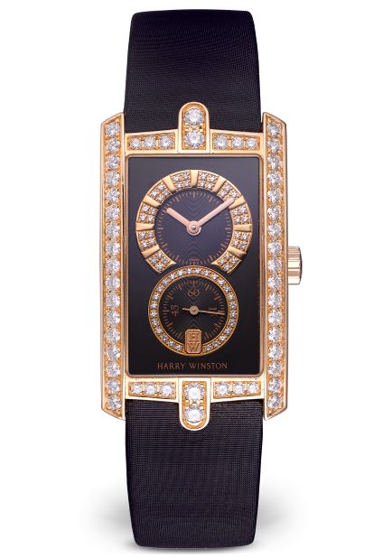 Harry Winston Avenue 18K Yellow Gold & Diamonds Ladies Watch