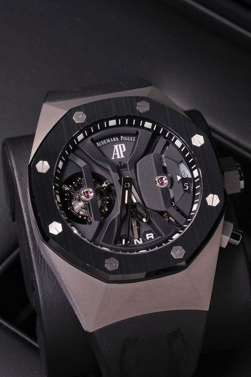 Audemars Piguet Royal Oak Concert GMT Tourbillon Titanium & Ceramica Men's Watch