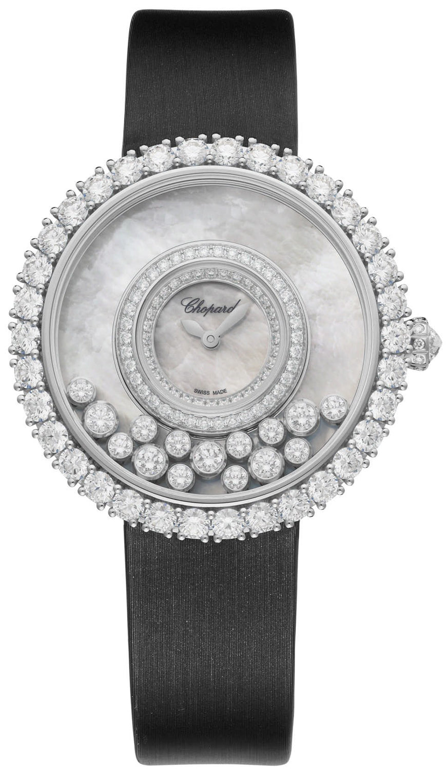 Chopard Happy Dreams 18K White Gold & Diamonds Ladies Watch - Premium Luxury Product