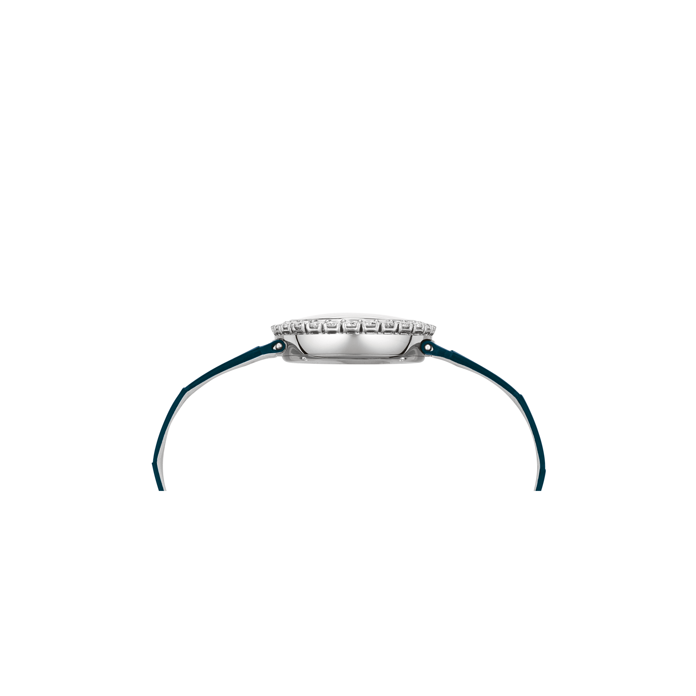 HAPPY DIAMONDS JOAILLERIE 29 MM, QUARTZ, ETHICAL WHITE GOLD, DIAMONDS 205369-1001