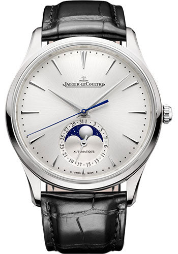 Jaeger-Lecoultre Master Ultra Thin Moon Stainless steel  Men's Watch - Premium Luxury Product