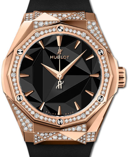 Hublot Classic Fusion Orlinski 18K King Gold & Diamonds Unisex Watch - Premium Luxury Product
