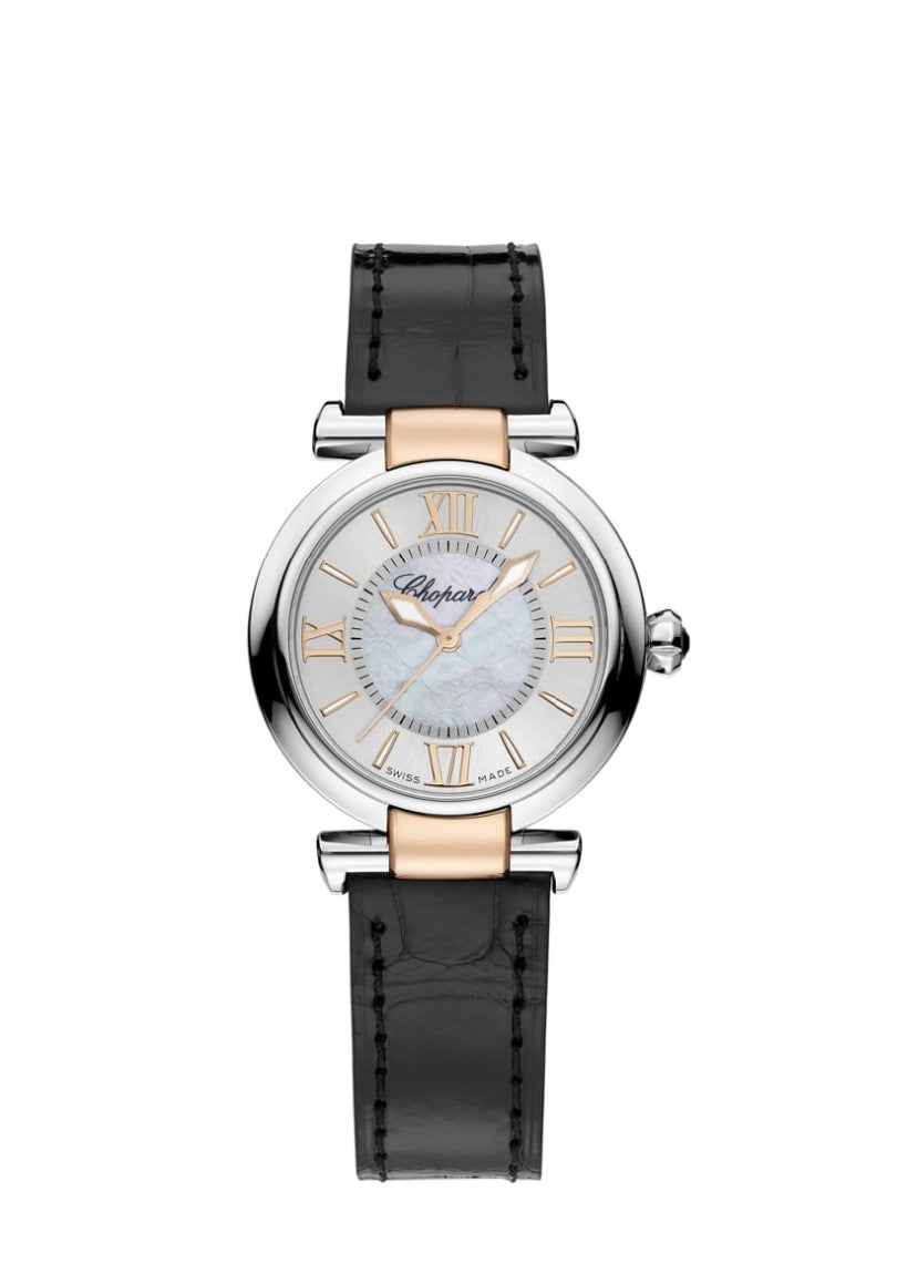 Chopard Imperiale Stainless Steel & Ethical Rose Gold Ladies Watch - Premium Luxury Product