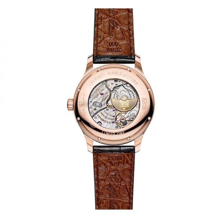Chopard L.U.C. Complications Lunar One 18-K Rose gold Men`s Watch