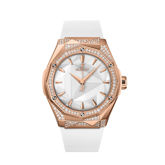Hublot Classic Fusion Orlinski 18K King Gold & Diamonds Unisex Watch - Premium Luxury Product
