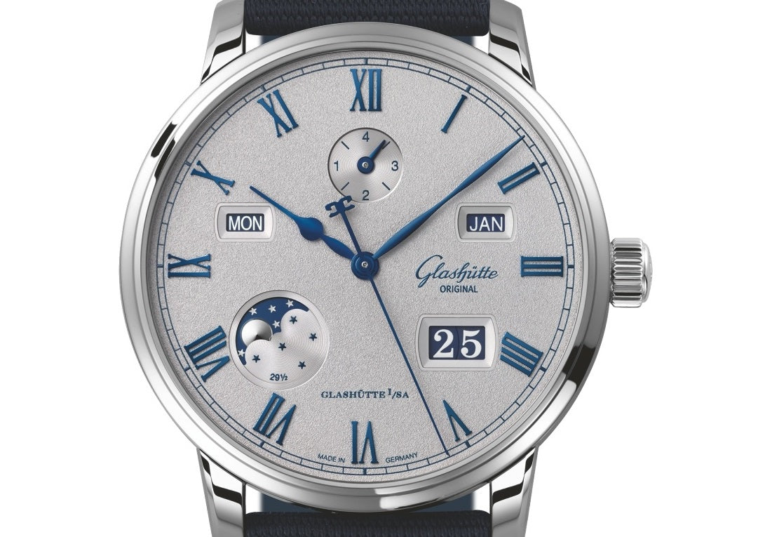 Glashutte Original Senator Excellence Perpetual Calendar Stainless steel Men's Watch - Premium Luxury Product