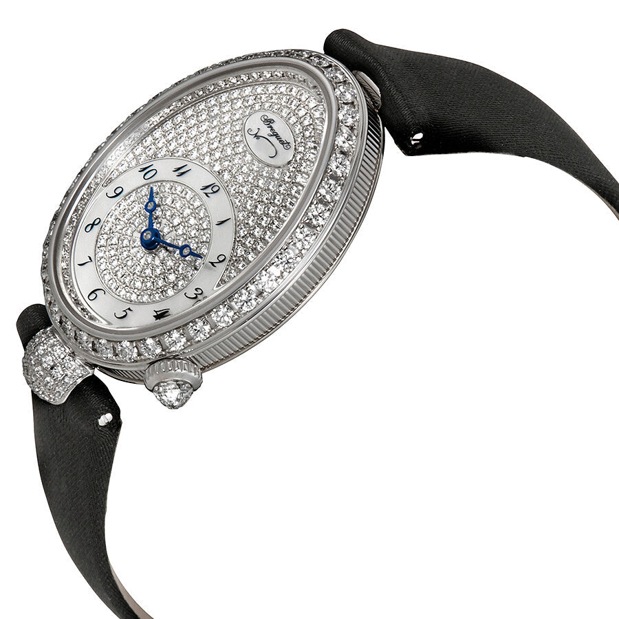 Breguet Reine de Naples 18K White Gold & Diamonds Ladies Watch
